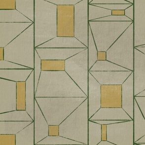 Fenestrations - Green Beige Accent