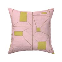 Fenestrations - Tan Pink Accent