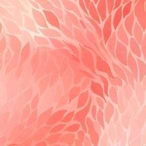 Coral Pink Abstract