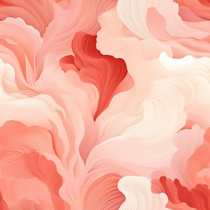 Muted Pink Ombre Abstract