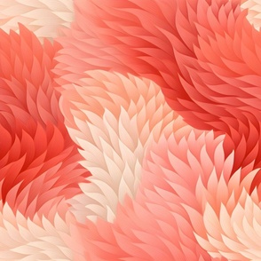 Pink & Ivory Abstract