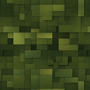 Shades of Green Rectangles