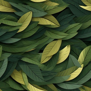 Shades of Green Leaves