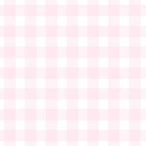 Gingham plaid Pink Wallpaper