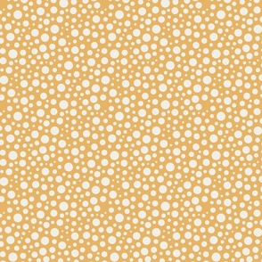 Polka Dots Sunshine Yellow