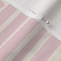 Hand Painted Lines - Pink + White