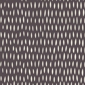 hand drawn - creamy white _ purple brown - mark making blender geometric