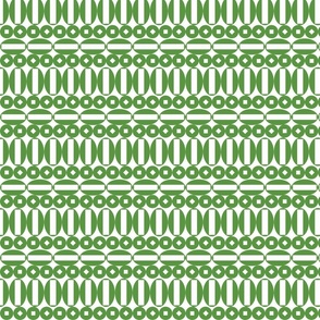 morris code - small - summer green 