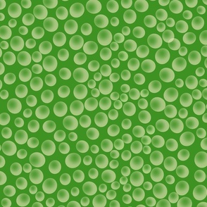 Bubbles on Green