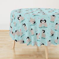 Cutest Baby Penguin Party Polka Dot, Jumbo