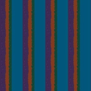 Pansy Stripe Light Blue Wide Stripe