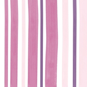 Anything But Basic-Watercolor Stripes-Laquer Pink-Patrician Purple-Lemonade Pink-Grand Budapest Palette
