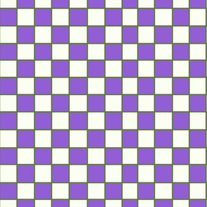 Checkerboard Pattern - Purple/Lavender colour
