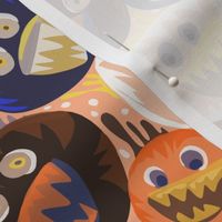 Monster Party- Quirky Halloween Monsters- Monster Mash 