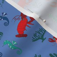 Lobster, Crab and Seahorse - Medium