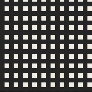 small check _ creamy white_ raisin black _ black and white micro checker