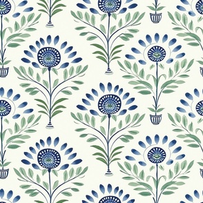 Olivia Soiree - Pale Cream - Wallpaper 