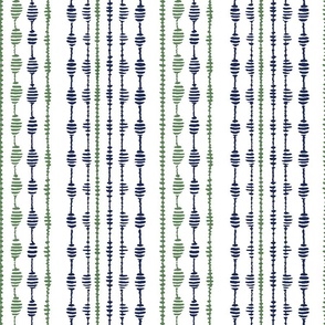 Blue Lagoon Garland - White Background - New for 2023