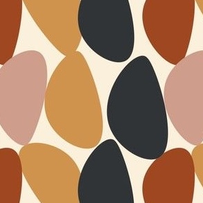  Pebbles on Beige 