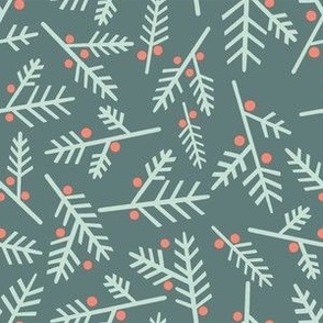 Holiday Winter Berries - Wintergreen