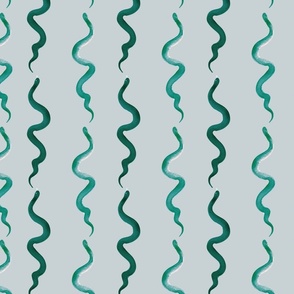 Green Snake Stripes