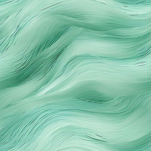 Sage Green Abstract Paint