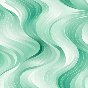 Mint Green Abstract