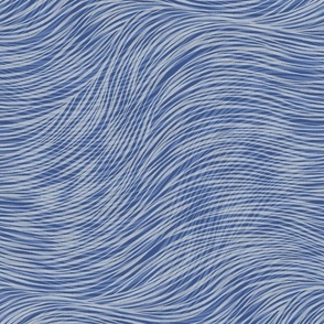 large scale col1 ocean waves coastal escape / mid blue