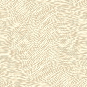swirling subtle linear transparent natural coordinate blender / large scale col4 warm neutral brown beige on cream 