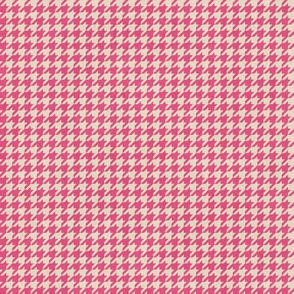 Houndstooth | Pink | XS Print