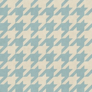 Houndstooth | Slate Blue | Medium Print