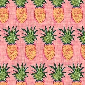 Pineapple Polygons Pink