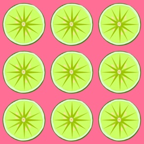 juicy lime - pink 
