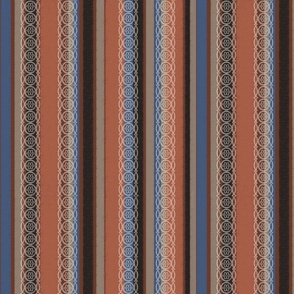 Rustic Autumn Stripe (with a wee bit of fancy) - East Fork Design Challenge