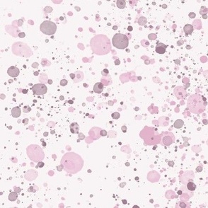 Pink Watercolor Splatter