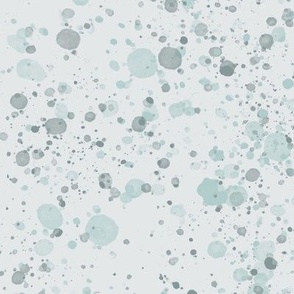 Teal Watercolor Splatter