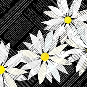 Daisy Chain Black and White