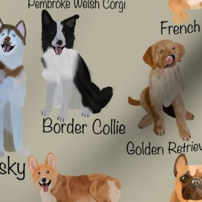 Dogs breeds with name tan