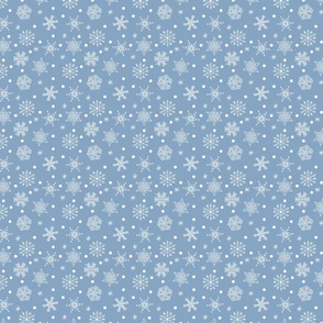 Denim Blue/Ecru white Snow  Star - SMALL