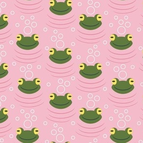 Frogs Pink