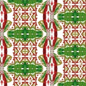 Christmas Bows in Red and Green (small) (1454)