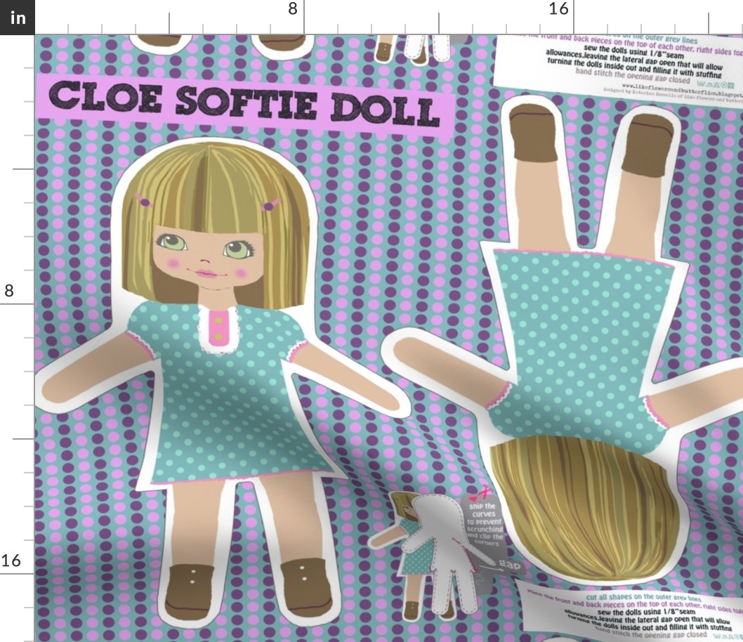 CLOE softie doll