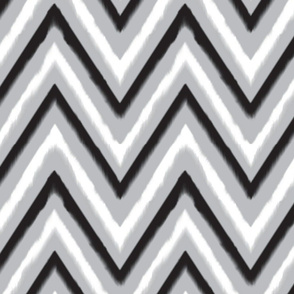 Black & Grey Chevron 2