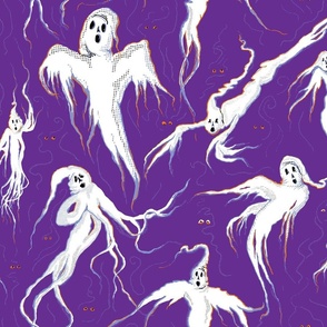 Ectoplasm monster Party Purple