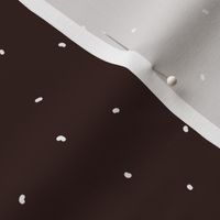 Suiting Chocolate Brown Spots and Dots