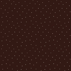 Suiting Chocolate Brown Spots and Dots