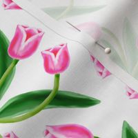 Pink Tulip Damask