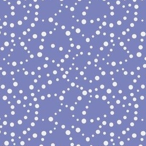 Dotty: Abstract Blender Dots - Periwinkle Purple