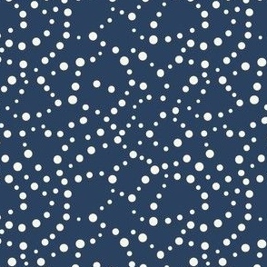 Dotty: Abstract Blender Dots - Dark Blue