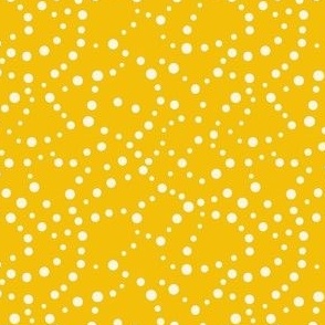 Dotty: Abstract Blender Dots - Bright Yellow